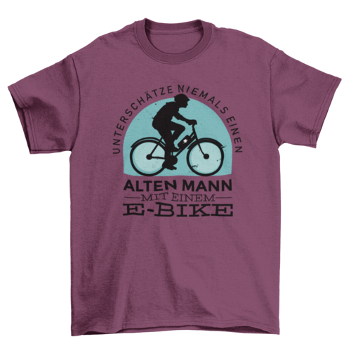 E-bike German Quote T-shirt